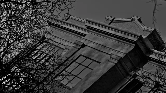 Old Main Graduate School Building, West Texas A&M University, Canyon, Texas.